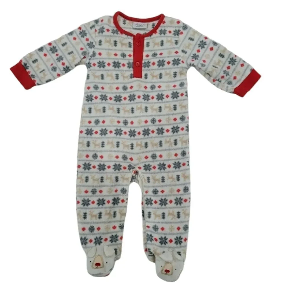 Fleece footed pajama